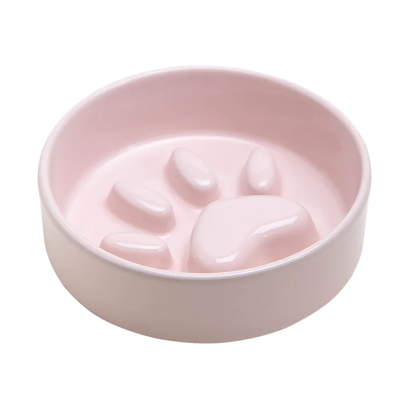 Ceramic Tall Footed Slow Eating To Prevent Choking Pet Bowls, Anti Overturning Oblique Mouth, Neck Protection, Dog Cat Bowl, 1Pc
Ceramic Tall Footed Slow Eating To Prevent Choking Pet Bowls, Anti Overturning Oblique Mouth, Neck Protection, Dog Cat Bowl, 1Pc