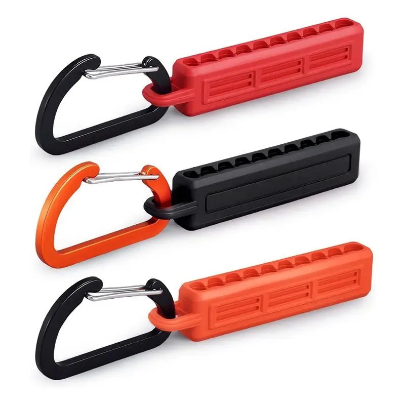 [NEW!A93G】 Screwdriver Bit Holder 1/4 Inch 3PCS Hex Bit Holder, 10 Holes Storage Organizer With Carabiner
[NEW!A93G】 Screwdriver Bit Holder 1/4 Inch 3PCS Hex Bit Holder, 10 Holes Storage Organizer With Carabiner