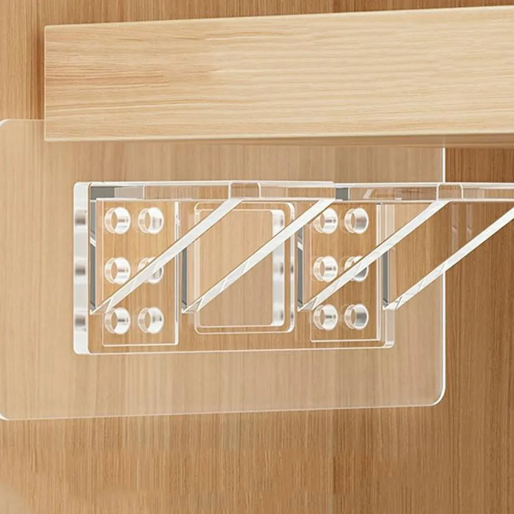 10Pcs Double Row Thickened Adhesive Shelf Brackets Reinforced Self-Adhesive Shelf Support Pegs for Wardrobe Bookshelf Cabinet No
10Pcs Double Row Thickened Adhesive Shelf Brackets Reinforced Self-Adhesive Shelf Support Pegs for Wardrobe Bookshelf Cabinet No