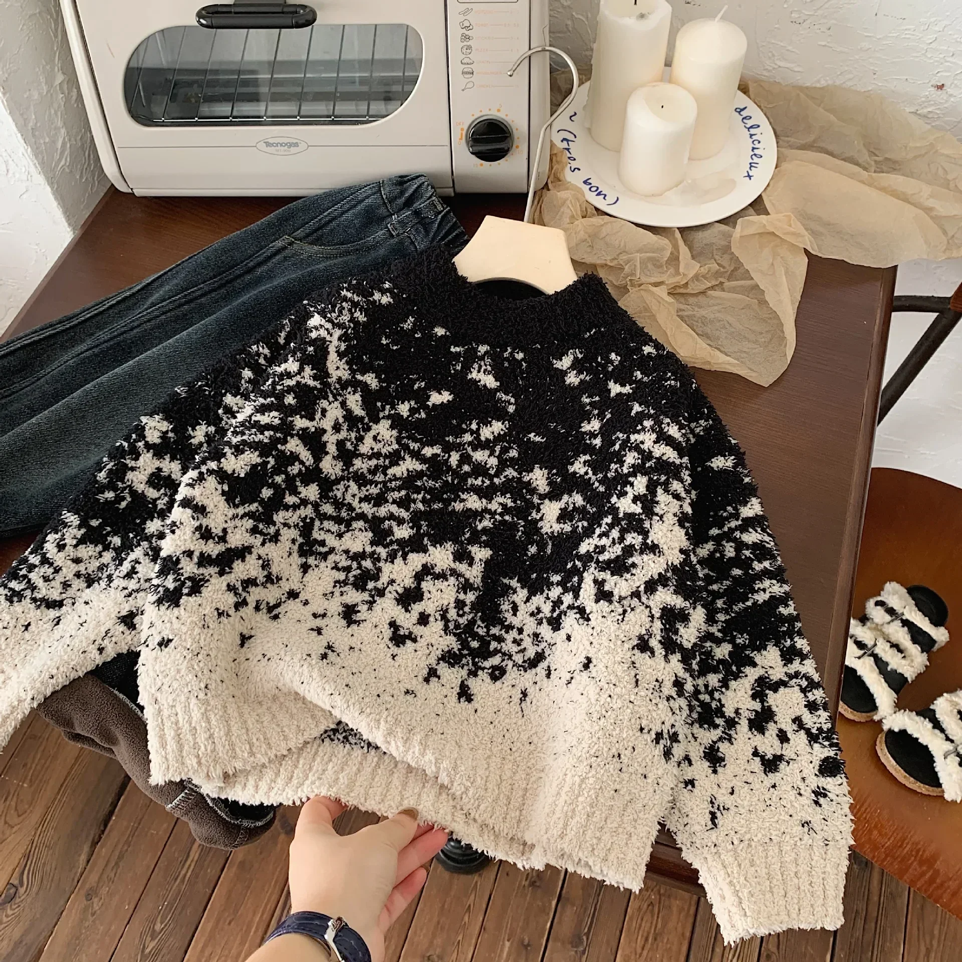 Kids' Sweater 2023 Winter Internet Celebrity Boy Loose round Neck Pullover Sweater Top Trendy F0561
Kids' Sweater 2023 Winter Internet Celebrity Boy Loose round Neck Pullover Sweater Top Trendy F0561
