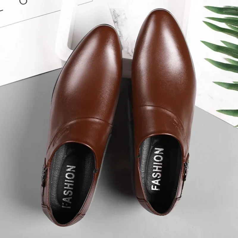Leather Casual Official Business Social Shoe for Men New Suit Low Price Clothing Italian Cheap Liquidation Party Dress Shoes Man
Leather Casual Official Business Social Shoe for Men New Suit Low Price Clothing Italian Cheap Liquidation Party Dress Shoes Man