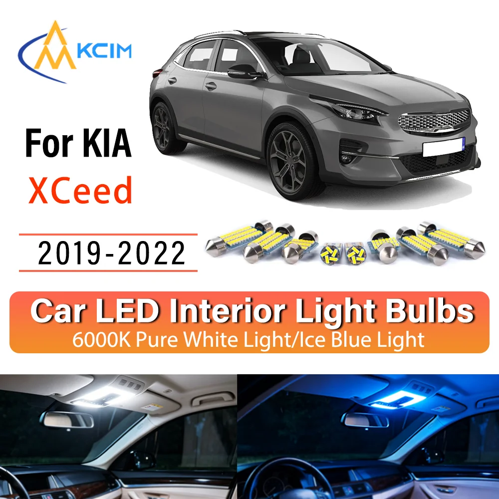 LED Interior Light Bulb Set For KIA XCeed 2019-2022 Easy Install Bright White/Blue Dome Map Door Courtesy Brights
LED Interior Light Bulb Set For KIA XCeed 2019-2022 Easy Install Bright White/Blue Dome Map Door Courtesy Brights