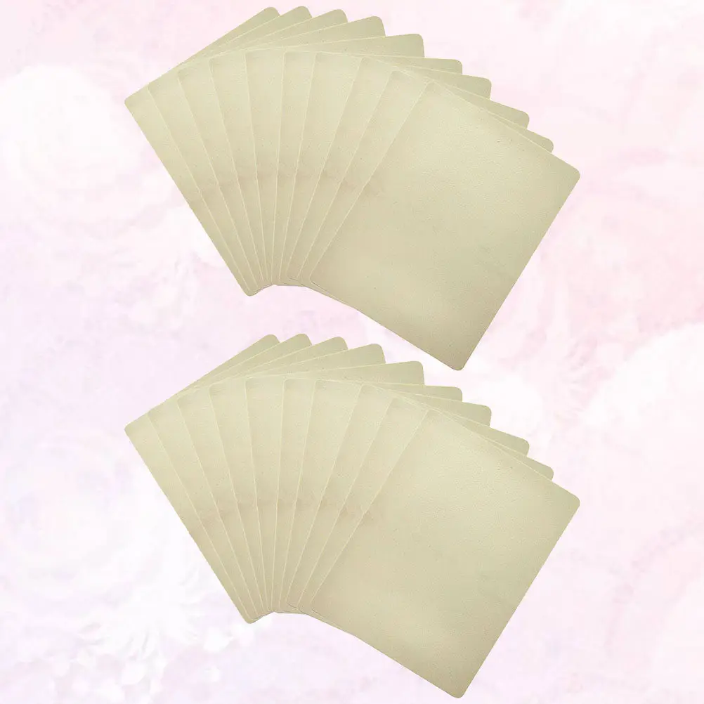 20 Sheets Blank Practice Skin Double Sided Silicone Tattoo Practice Skin for Beginners Professionals Tattooing Outlining Shading
20 Sheets Blank Practice Skin Double Sided Silicone Tattoo Practice Skin for Beginners Professionals Tattooing Outlining Shading