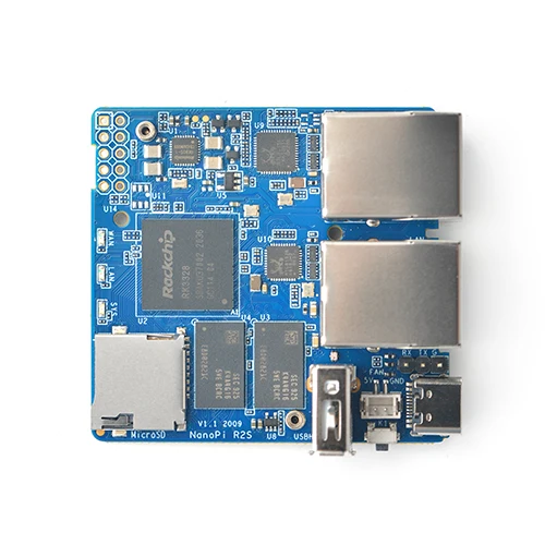 R2S development board dual gigabit RK3288 1GB RAM
R2S development board dual gigabit RK3288 1GB RAM