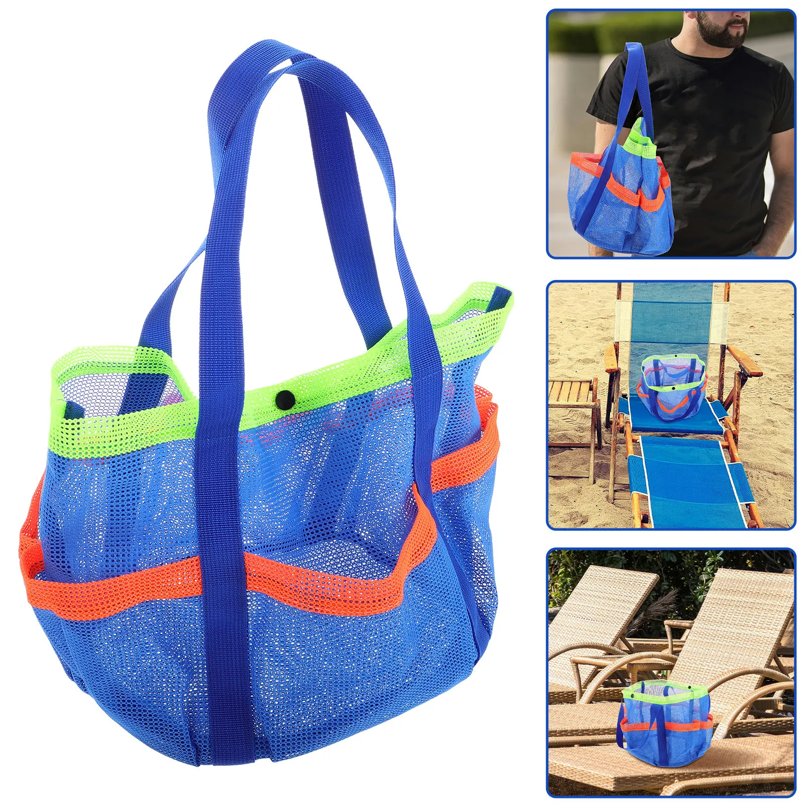 Extra Large Mesh Multipocket Beach Tote Sandproof Quick Dry Swim Bag for Pool Beach Travel Outdoor Essentials Mesh Toy Bags
Extra Large Mesh Multipocket Beach Tote Sandproof Quick Dry Swim Bag for Pool Beach Travel Outdoor Essentials Mesh Toy Bags