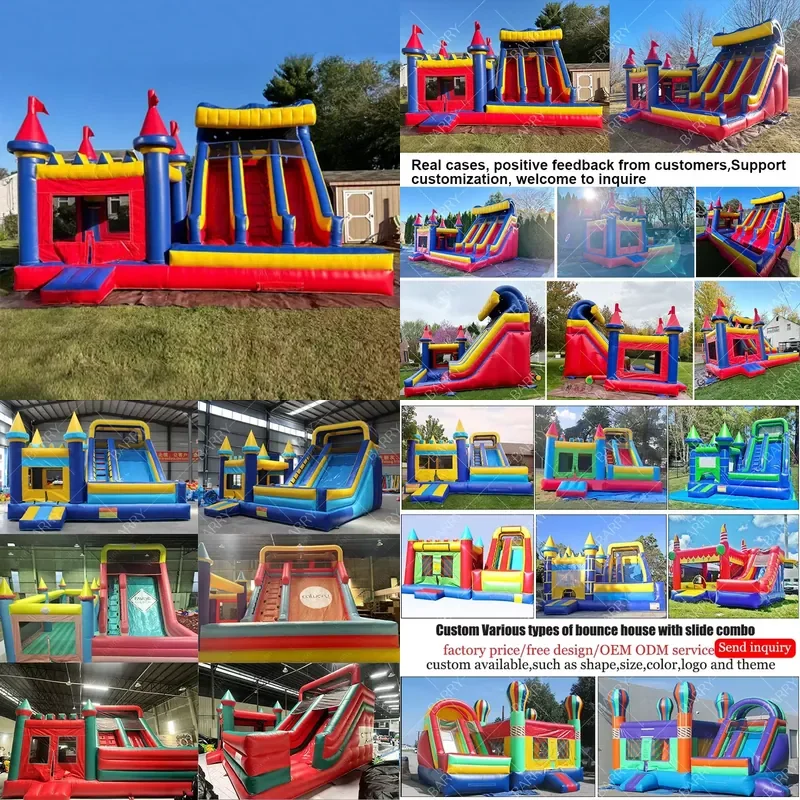 China Inflatable Combo Slide with Jumping Castle Bouncer House
China Inflatable Combo Slide with Jumping Castle Bouncer House