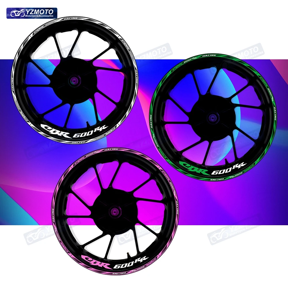 For Honda CBR600RR CBR600 RR Motorcycle 17 Inch Racing Front And Rear Wheel Hub Sticker Waterproof Reflective Rim Decal Stickers
For Honda CBR600RR CBR600 RR Motorcycle 17 Inch Racing Front And Rear Wheel Hub Sticker Waterproof Reflective Rim Decal Stickers