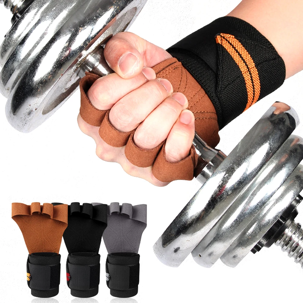 1Pair Weight Lifting Workout Gloves with Built-in Wrist Wraps for Men and Women - Great for Gym Fitness, Cross Training, Hand
1Pair Weight Lifting Workout Gloves with Built-in Wrist Wraps for Men and Women - Great for Gym Fitness, Cross Training, Hand