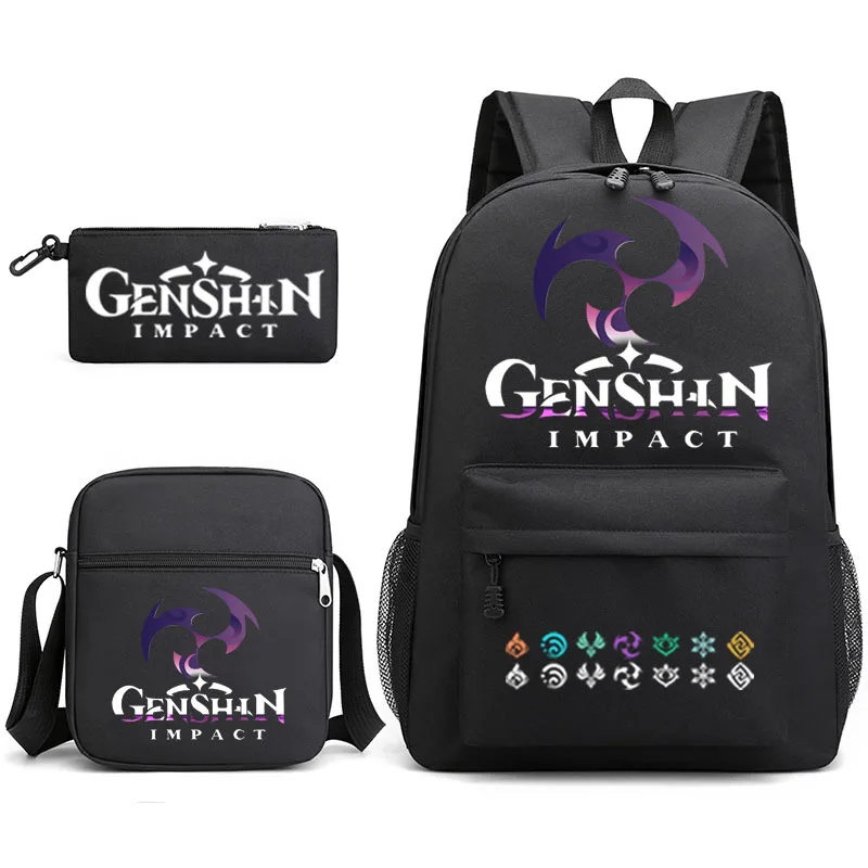 Harajuku Youthful Funny Genshin Impact Print 3pcs/Set Student Travel bags Laptop Daypack Backpack Shoulder Bag Pencil Case
Harajuku Youthful Funny Genshin Impact Print 3pcs/Set Student Travel bags Laptop Daypack Backpack Shoulder Bag Pencil Case