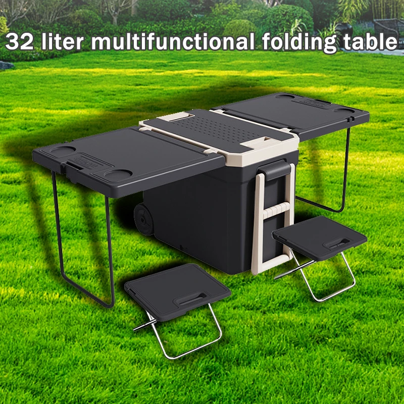 32 Liters Outdoor Camping Folding Table And Chair Refrigerator Incubator Barbecue Food Refrigerated Box Portable Outdoor Kitchen
32 Liters Outdoor Camping Folding Table And Chair Refrigerator Incubator Barbecue Food Refrigerated Box Portable Outdoor Kitchen
