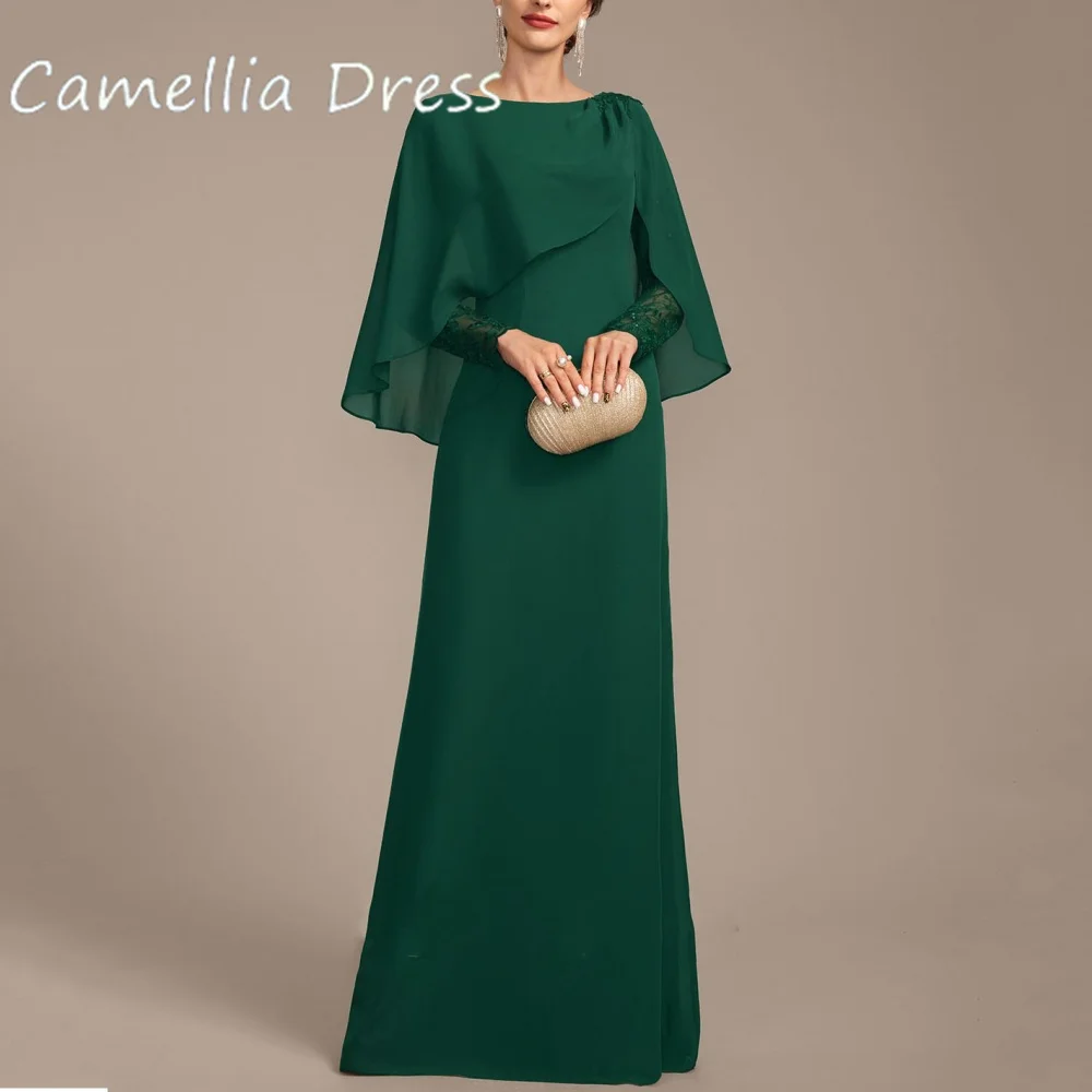 Elegant Female Dress Straight Wedding Party Dresses Chiffon Mother of Bride Dresses Lace Floor Length Robe De Soirée
Elegant Female Dress Straight Wedding Party Dresses Chiffon Mother of Bride Dresses Lace Floor Length Robe De Soirée