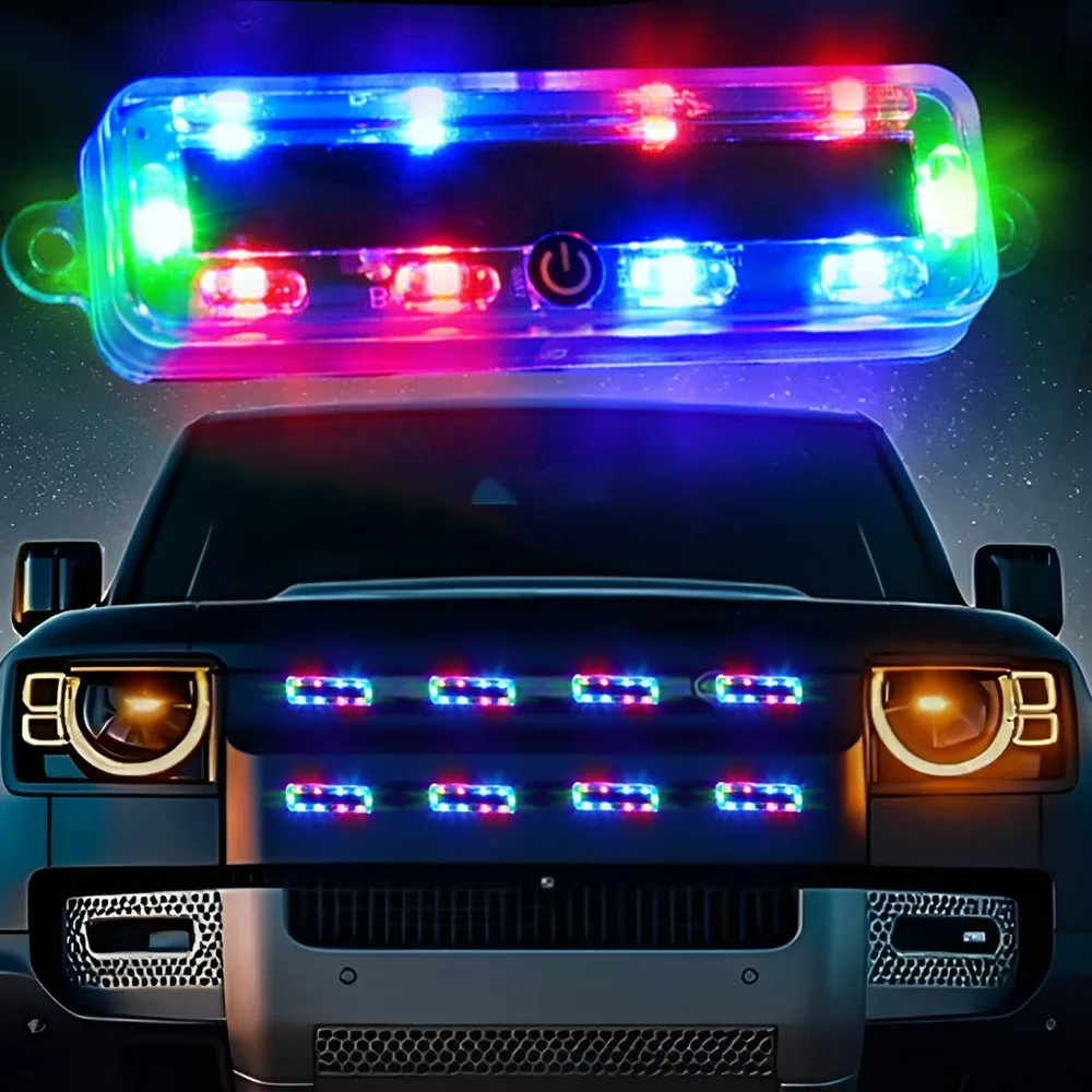 Solar-Powered Warning Strobe Light for Car Motorcycle Truck Bike Highlight LED Anti-Collision Safety Light with Back Adhesive
Solar-Powered Warning Strobe Light for Car Motorcycle Truck Bike Highlight LED Anti-Collision Safety Light with Back Adhesive