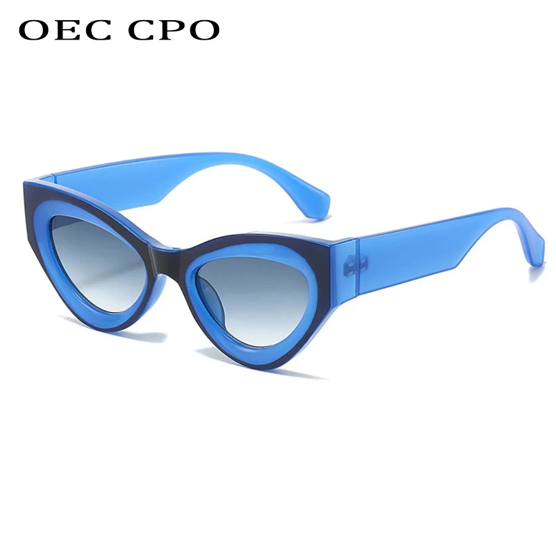 Punk Cat Eye Thick Frame Sunglasses Women For Men Brand Designer Gradient Sun Glasses Female Vintage UV400 Shades Eyewear
Punk Cat Eye Thick Frame Sunglasses Women For Men Brand Designer Gradient Sun Glasses Female Vintage UV400 Shades Eyewear