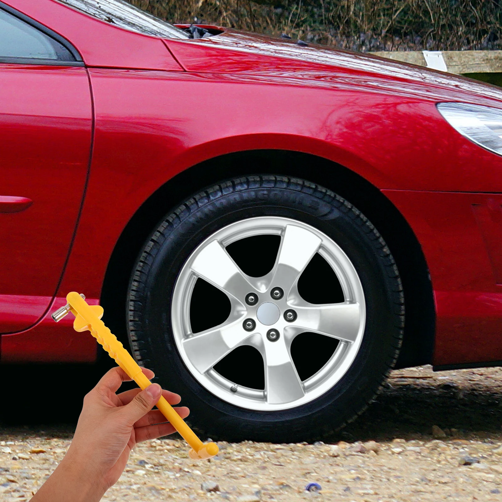 Yellow Nylon Air Locking Tire Caps Valve Stem Installer Tire Repair Tool Car Tires Truck Accessories Multifunctional Durability
Yellow Nylon Air Locking Tire Caps Valve Stem Installer Tire Repair Tool Car Tires Truck Accessories Multifunctional Durability