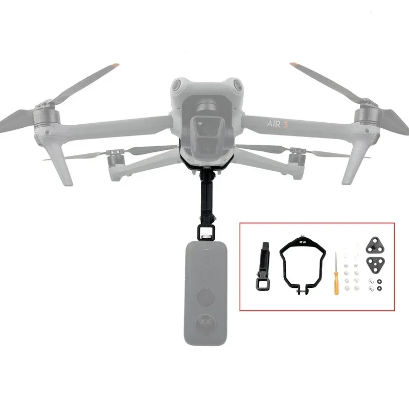 Для DJI Air 3, нижний расширительный адаптер, крепление для камеры, дрона, амортизирующий кронштейн для Gopro Insta360 DJI, аксессуары
Для DJI Air 3, нижний расширительный адаптер, крепление для камеры, дрона, амортизирующий кронштейн для Gopro Insta360 DJI, аксессуары