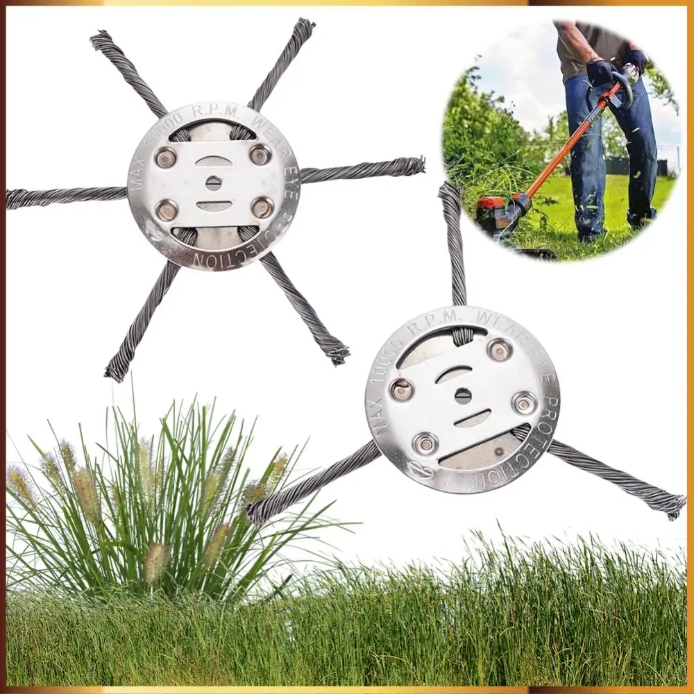 6Inch/8Inch Steel Wire Grass Trimmer Head Eater Trimmer Head Brush Cutter Steel Head for Electric String Trimmer Eater
6Inch/8Inch Steel Wire Grass Trimmer Head Eater Trimmer Head Brush Cutter Steel Head for Electric String Trimmer Eater
