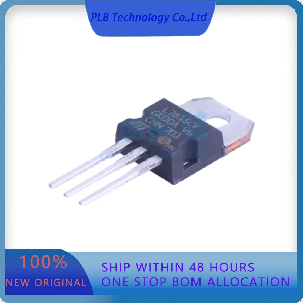 L7815CV-DG L7815 1.5A Fixed 15V Positive 28V TO-220 Voltage Regulators - LinearLow Drop Out (LDO) Regulators Original Stock
L7815CV-DG L7815 1.5A Fixed 15V Positive 28V TO-220 Voltage Regulators - LinearLow Drop Out (LDO) Regulators Original Stock