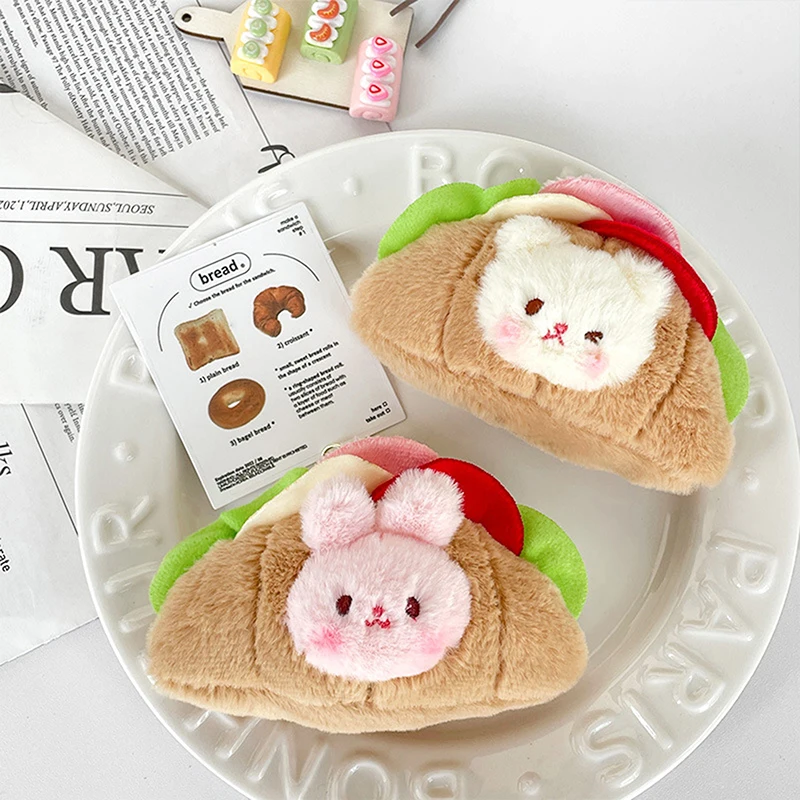 Милые Мультяшные круассаны, кролик, медведь, плюшевые игрушки, женская подвеска в виде сердца, мягкая хлопковая кукла, сумка
Милые Мультяшные круассаны, кролик, медведь, плюшевые игрушки, женская подвеска в виде сердца, мягкая хлопковая кукла, сумка