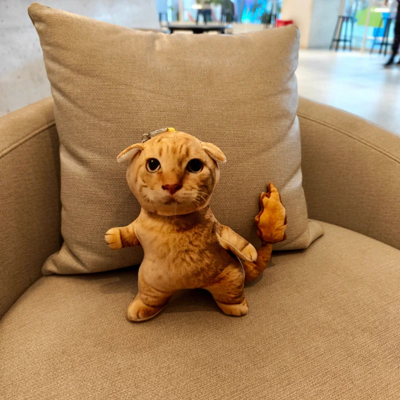 Cute El Gato Cat Plush Toys Wowwow Cat Dolls Plushies Simulation Stuffed Animals Birthday Holiday Gift Kids Collectible Toy
Cute El Gato Cat Plush Toys Wowwow Cat Dolls Plushies Simulation Stuffed Animals Birthday Holiday Gift Kids Collectible Toy