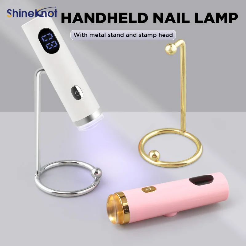 SHINEKNOT Type-C Rechargeable Straight-Bar LED Light Therapy Lamp 395NM Adjustable Angle UV Gel Nail Curing Lamp Magnetic Stand
SHINEKNOT Type-C Rechargeable Straight-Bar LED Light Therapy Lamp 395NM Adjustable Angle UV Gel Nail Curing Lamp Magnetic Stand