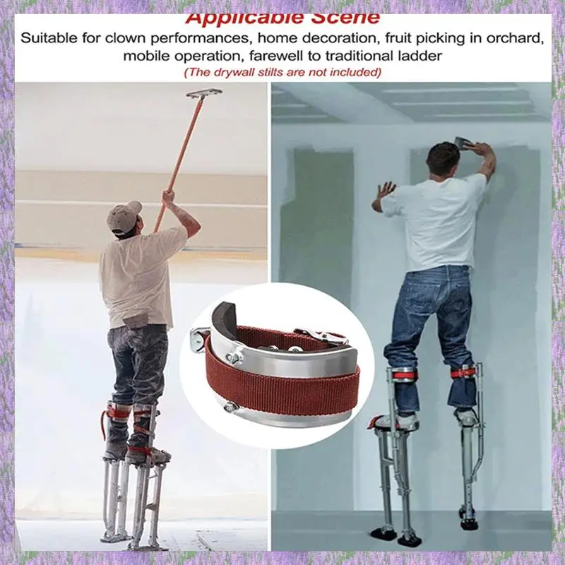2025 New-Stilts Comfort Straps Kit, Universal Drywall Stilt Straps And Foot Rest, Stilts Leg Band Replacement Parts Easy Use Leg
2025 New-Stilts Comfort Straps Kit, Universal Drywall Stilt Straps And Foot Rest, Stilts Leg Band Replacement Parts Easy Use Leg