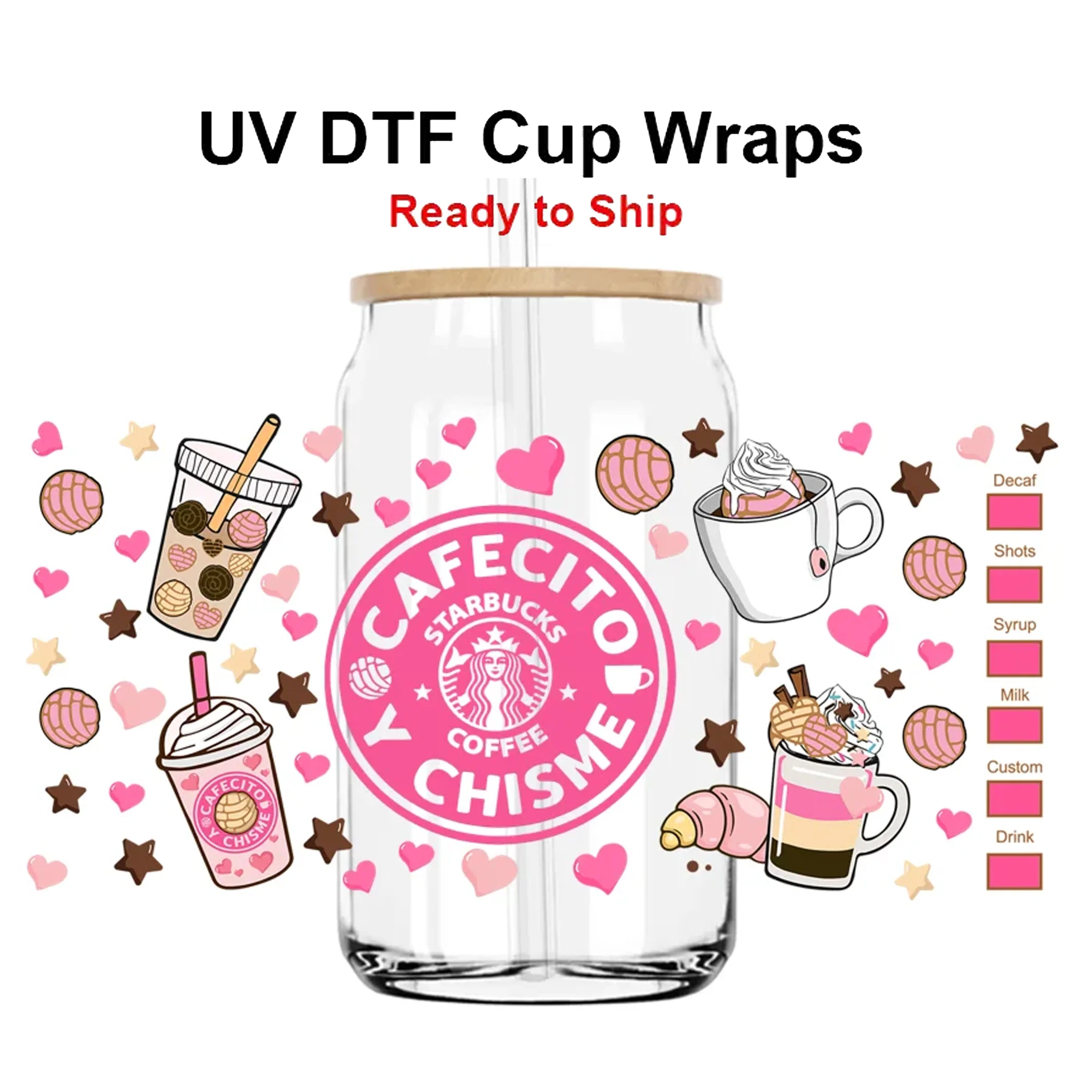 UV DTF Transfer Stickers Waterproof Sticker Label Transfers For Cups Wraps Custom Printing Wholesale Label Supplier
UV DTF Transfer Stickers Waterproof Sticker Label Transfers For Cups Wraps Custom Printing Wholesale Label Supplier