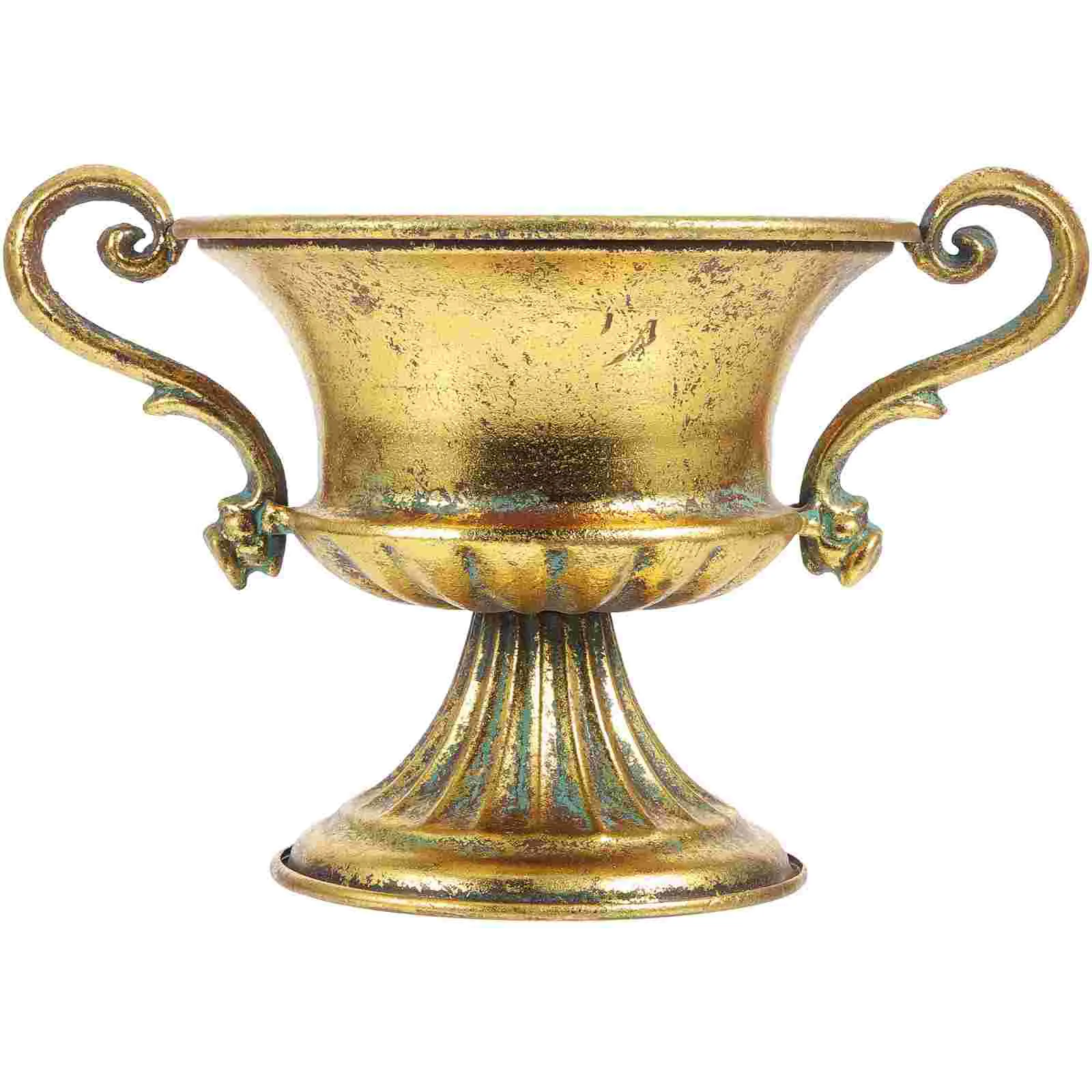 Large Urn Vase Flowerpot Wedding Decor Floral Arrangement Container Vintage Office Gold Pedestal Decoration
Large Urn Vase Flowerpot Wedding Decor Floral Arrangement Container Vintage Office Gold Pedestal Decoration