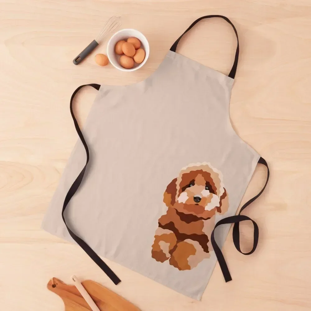 Red Toy Poodle Dog Portrait Digital Illustration Apron Kitchens Woman Useful Things For Kitchen for women with pocket Apron
Red Toy Poodle Dog Portrait Digital Illustration Apron Kitchens Woman Useful Things For Kitchen for women with pocket Apron