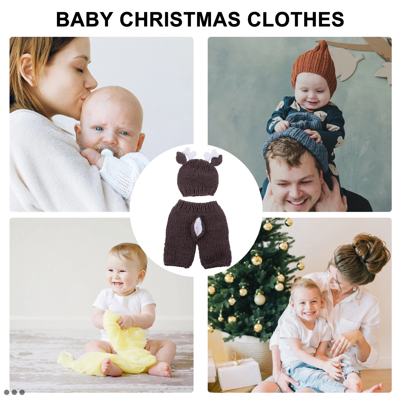 Christmas Costume Set Knitwear Clothes for Babies Yarn Photography newborn Christmas Clothes Warm Fabric Comfortable Hat
Christmas Costume Set Knitwear Clothes for Babies Yarn Photography newborn Christmas Clothes Warm Fabric Comfortable Hat