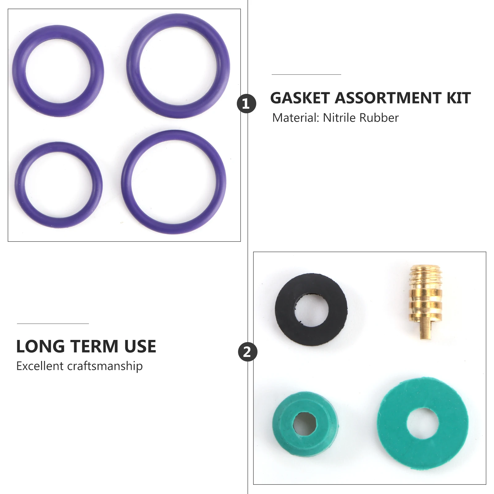 225pcs Universal Sealing Ring O Ring Gasket Washer Metric Purple Rubber Heat Resistant Repair Accessories for Car Key
225pcs Universal Sealing Ring O Ring Gasket Washer Metric Purple Rubber Heat Resistant Repair Accessories for Car Key