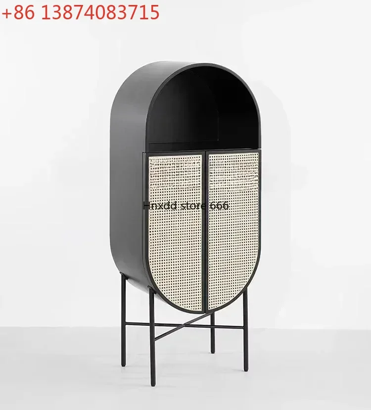 Creative Rattan High Cabinet decoration home Italian Minimalist Creative Wine Cabinet Personalized
Creative Rattan High Cabinet decoration home Italian Minimalist Creative Wine Cabinet Personalized
