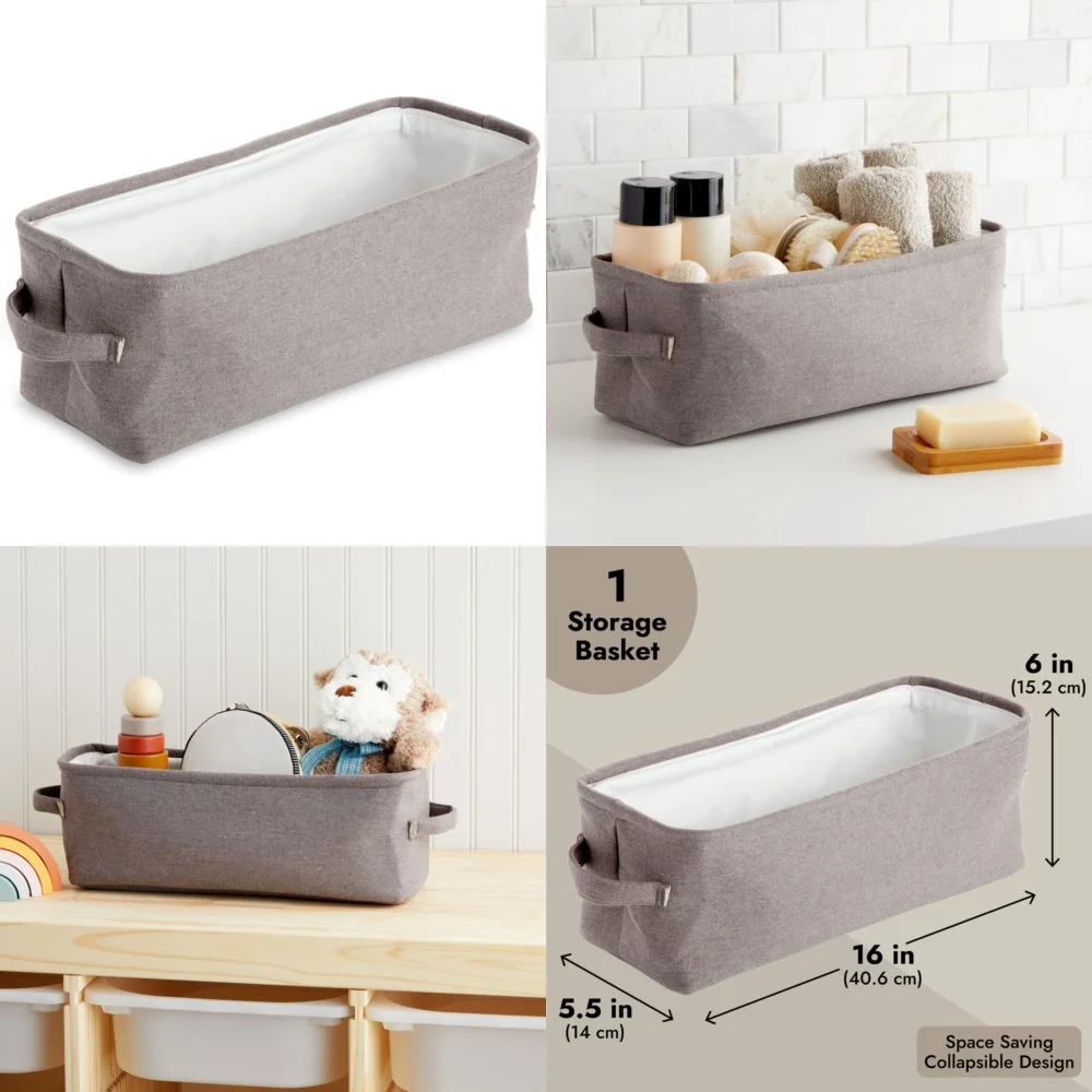 Бытовые корзины для хранения, прямоугольная джутовая корзина для хранения, серая корзина-органайзер из натурального волокна 16x6x5, 25-дюймовый складной льняной шкаф
Бытовые корзины для хранения, прямоугольная джутовая корзина для хранения, серая корзина-органайзер из натурального волокна 16x6x5, 25-дюймовый складной льняной шкаф