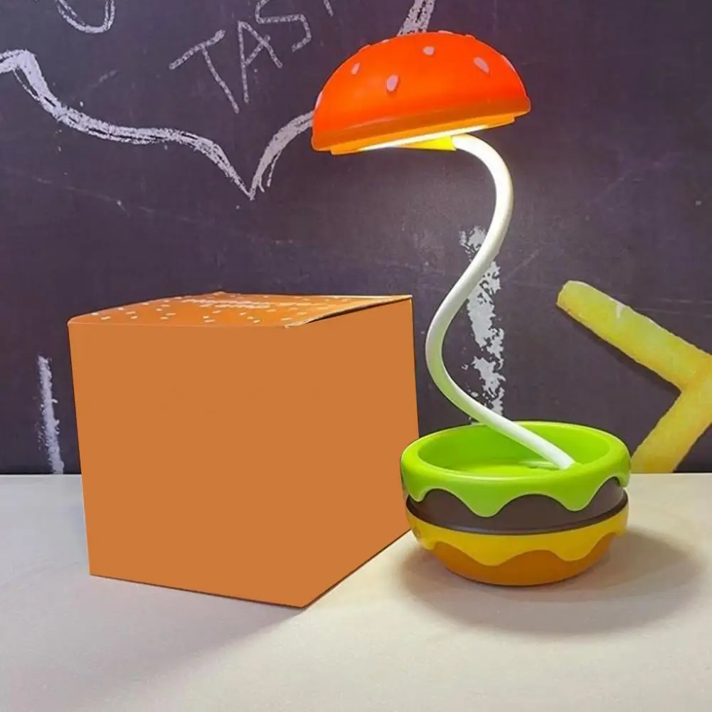 Led Hamburger Lamp Rechargeable Battery Lamp Portable Adjustable Led Table Night Lamp Cute Hamburger Light with High for Bedroom
Led Hamburger Lamp Rechargeable Battery Lamp Portable Adjustable Led Table Night Lamp Cute Hamburger Light with High for Bedroom