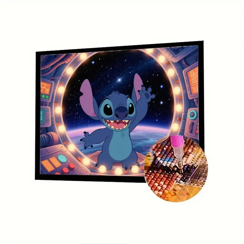 1 шт. Disney Lilo & Stitch Stitch Space Adventure 5D набор для рисования алмазов - полная дрель с круглыми бриллиантами DIY Art Craft для детей и взрослых
1 шт. Disney Lilo & Stitch Stitch Space Adventure 5D набор для рисования алмазов - полная дрель с круглыми бриллиантами DIY Art Craft для детей и взрослых