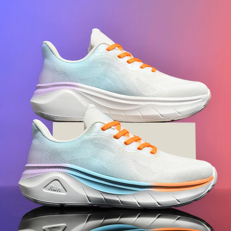 Мужские кроссовки для бега с амортизацией, нескользящие, класса люкс, дышащие, сетчатые, для соревнований, для пробежек, уличные, парные, внедорожные кроссовки
Мужские кроссовки для бега с амортизацией, нескользящие, класса люкс, дышащие, сетчатые, для соревнований, для пробежек, уличные, парные, внедорожные кроссовки