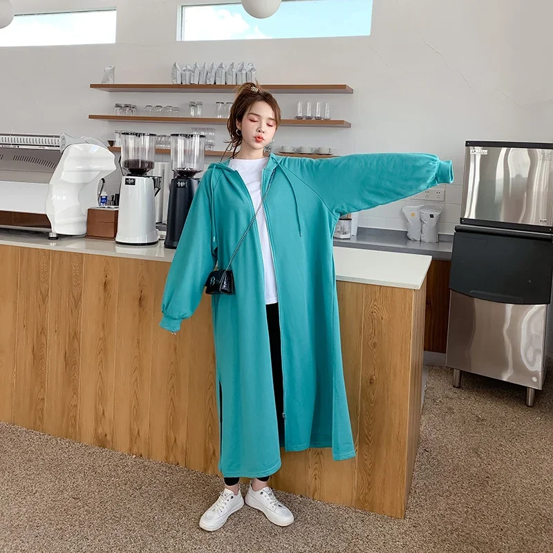 SuperAen Korean Style Autumn and Winter 2025 New Thick Long Casual Hoodies Oversize Solid Color Cardigan Loose Coats
SuperAen Korean Style Autumn and Winter 2025 New Thick Long Casual Hoodies Oversize Solid Color Cardigan Loose Coats