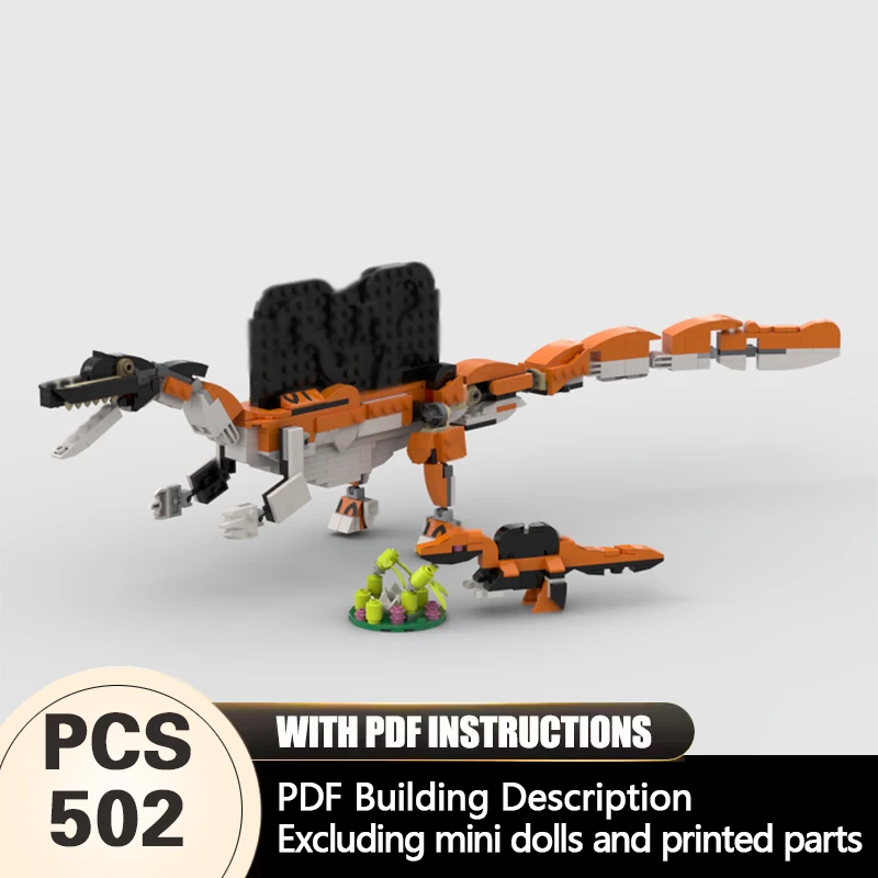 Creators Animal Series Model MOC Building Bricks Spinosaurus Modular Technology Gifts Holiday Assemble Children Toys Suit
Creators Animal Series Model MOC Building Bricks Spinosaurus Modular Technology Gifts Holiday Assemble Children Toys Suit