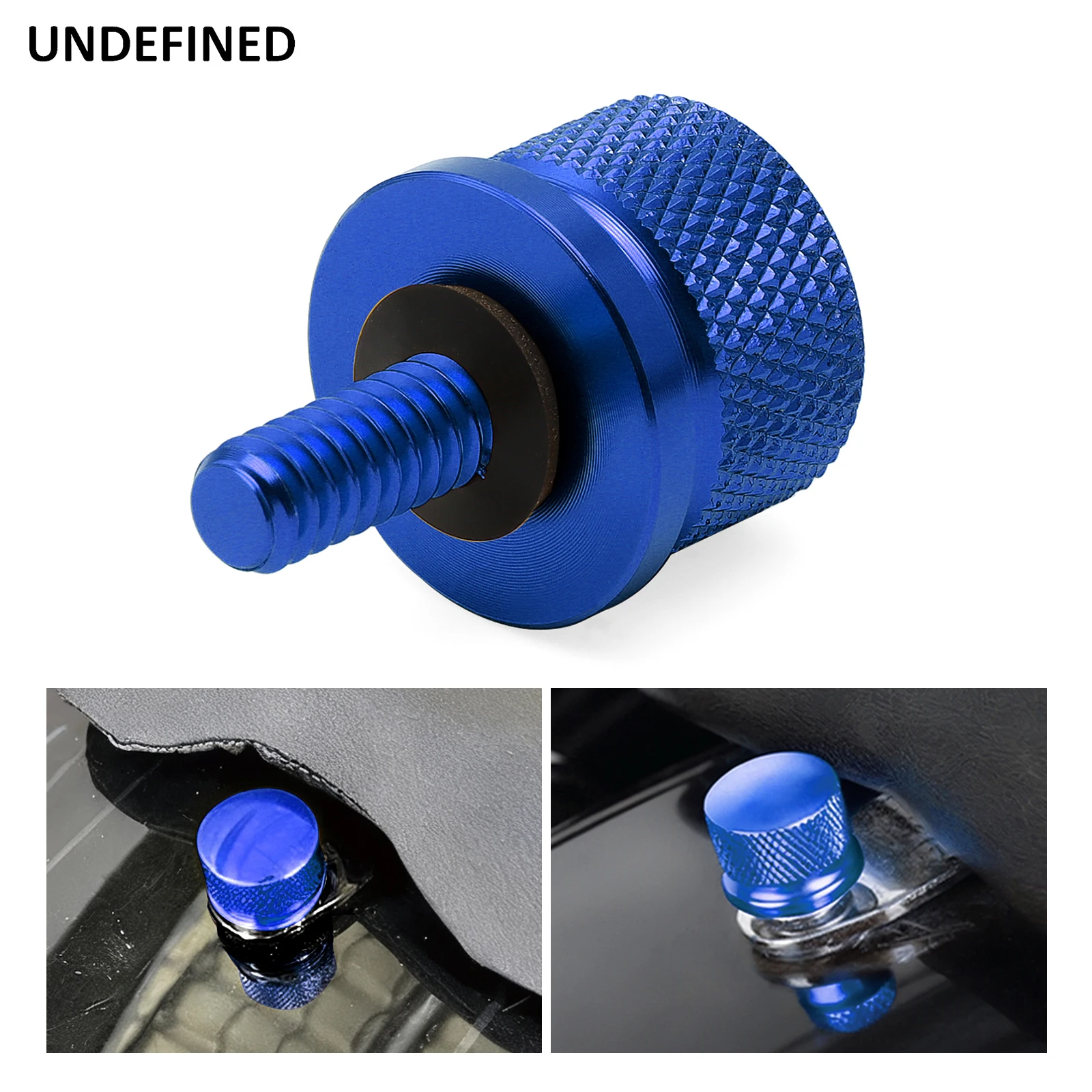 Seat Bolt Screw Knurled Rear Seats Screw Aluminum For Harley 1996-25 Softail Touring Dyna Sportster Wide Glide w/ 1/4"-20
Seat Bolt Screw Knurled Rear Seats Screw Aluminum For Harley 1996-25 Softail Touring Dyna Sportster Wide Glide w/ 1/4"-20