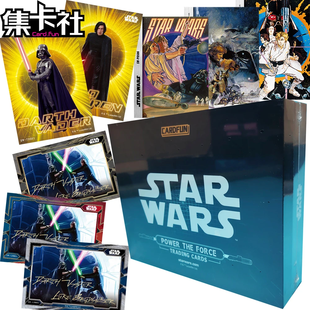 Original CARD.FUN Star Wars Collection Cards Movie Classic Era Memories Luke Skywalker Darth Vader Duel Cards Christmas Gifts
Original CARD.FUN Star Wars Collection Cards Movie Classic Era Memories Luke Skywalker Darth Vader Duel Cards Christmas Gifts