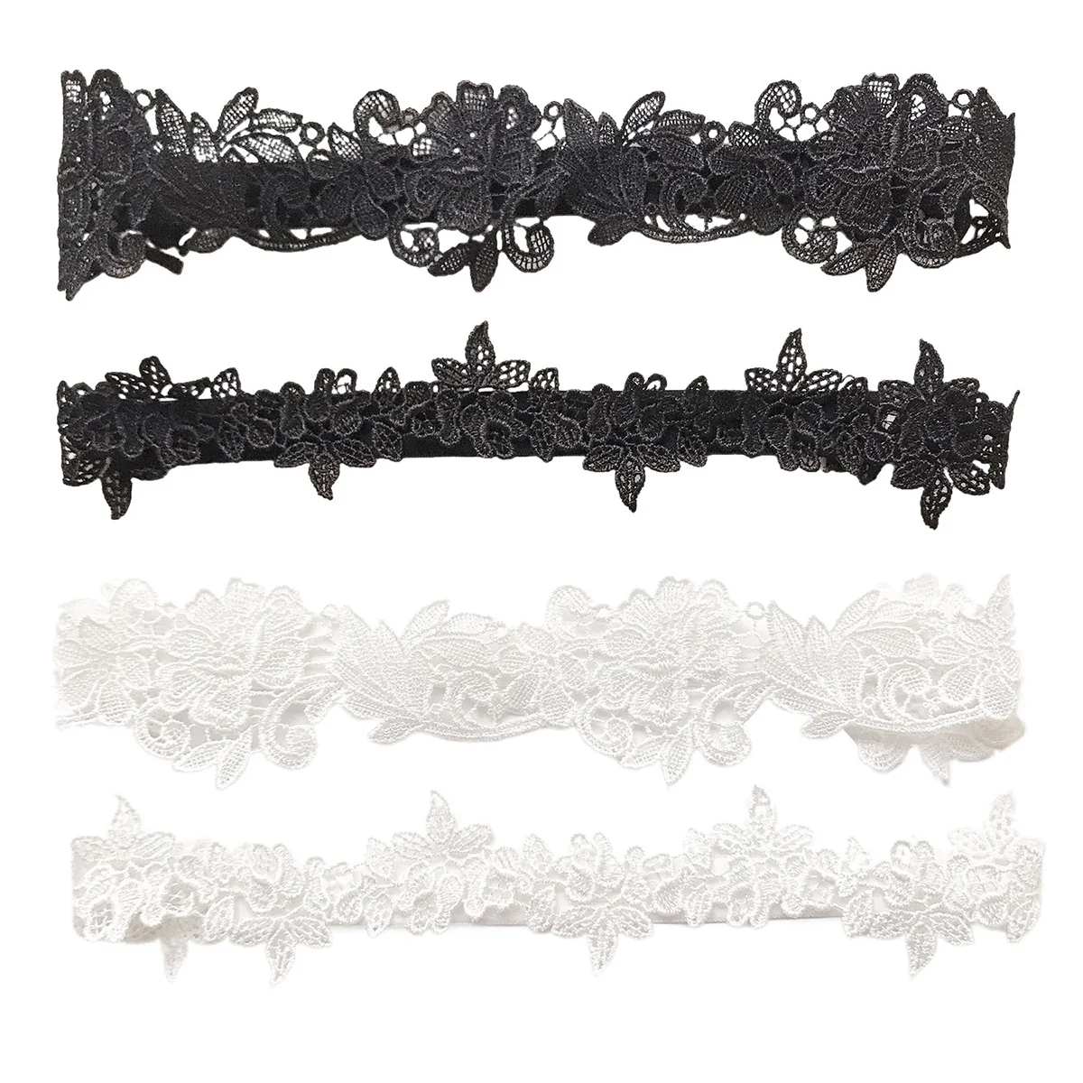 1 Pair of Fashion Bridal Garters Beautiful Wedding Lace Flower Garters Decorative Garters for Woman(White)
1 Pair of Fashion Bridal Garters Beautiful Wedding Lace Flower Garters Decorative Garters for Woman(White)