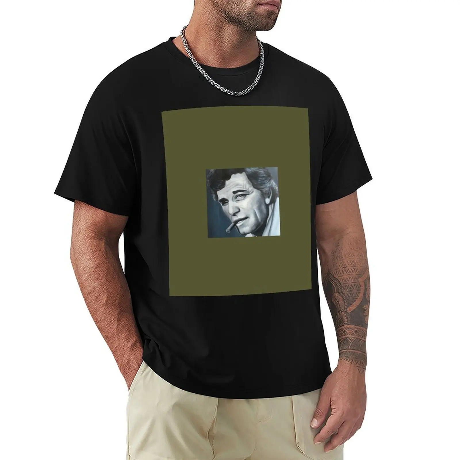 Portrait of Columbo Peter Falk- original painting T-Shirt Stretch Fabric Comfort T-Shirt
Portrait of Columbo Peter Falk- original painting T-Shirt Stretch Fabric Comfort T-Shirt