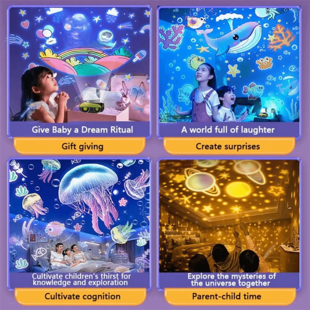 21 Films Rotating Robot Tank Projector Lamp Cartoon Ocean Jellyfish Projection Projection Lamp Music Rechargeable
21 Films Rotating Robot Tank Projector Lamp Cartoon Ocean Jellyfish Projection Projection Lamp Music Rechargeable