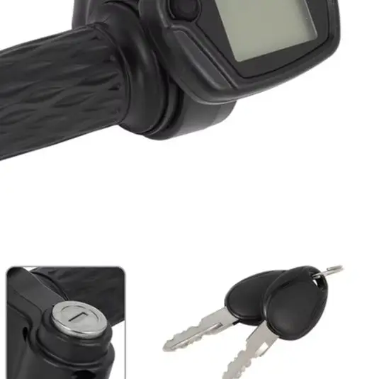 For Tuttio Soleil 01 Electric Motorcycle 7 Pins Throttle Handle With LCD Display PP Plastic+Metal Material 165mm Length
For Tuttio Soleil 01 Electric Motorcycle 7 Pins Throttle Handle With LCD Display PP Plastic+Metal Material 165mm Length