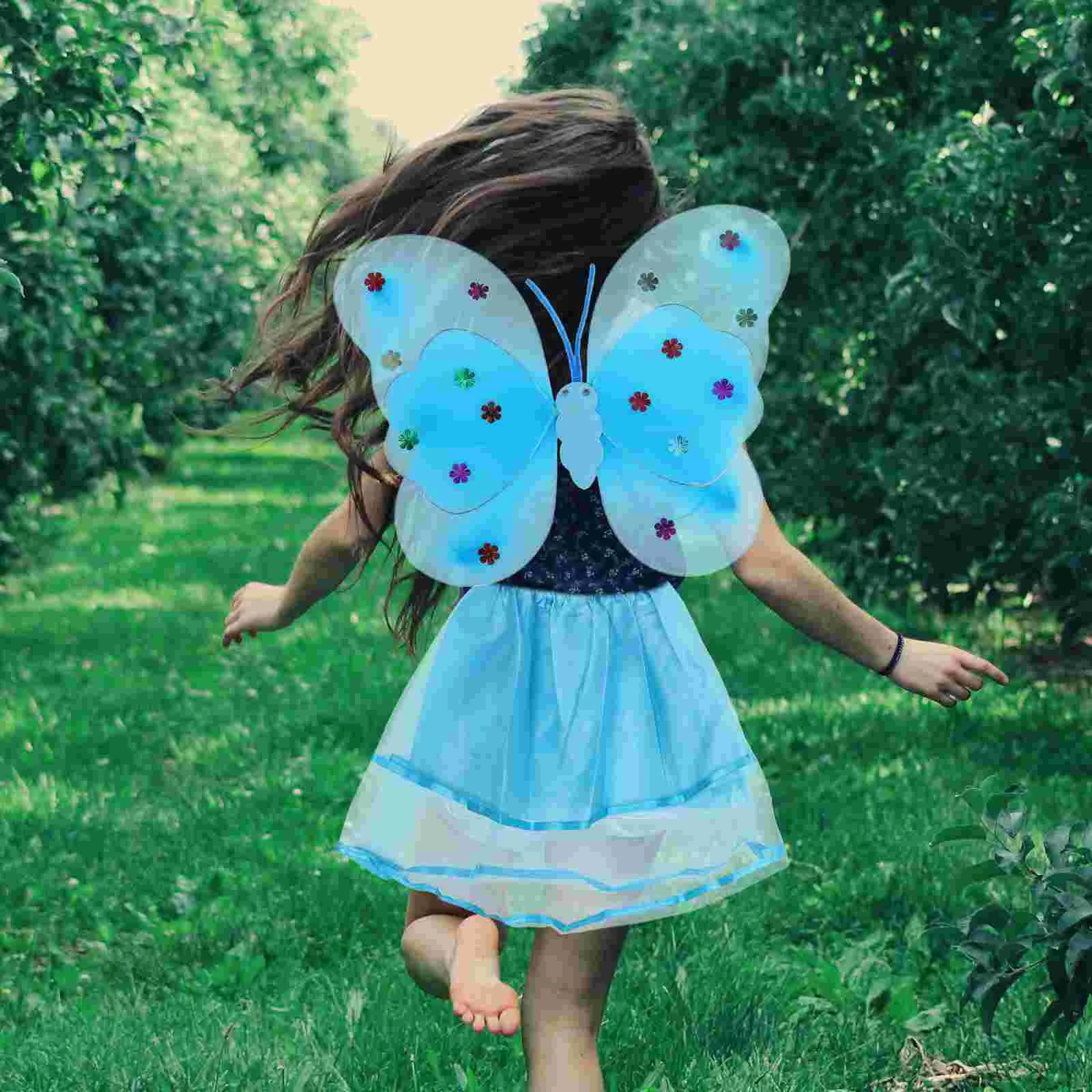 Pink Skirt Four Piece Set Butterfly Headband For Cosplay Fairy Costume Girls Headgear Wing Wand Blue Child
Pink Skirt Four Piece Set Butterfly Headband For Cosplay Fairy Costume Girls Headgear Wing Wand Blue Child