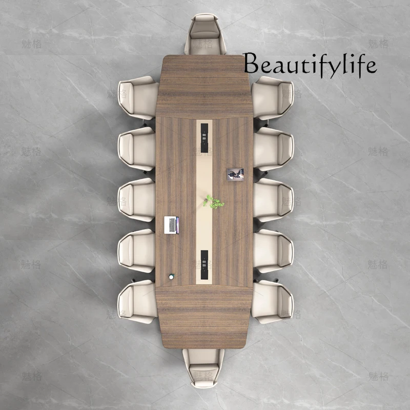 Conference tables and chairs simple modern light luxury large conference room table high-end paint negotiation long table
Conference tables and chairs simple modern light luxury large conference room table high-end paint negotiation long table