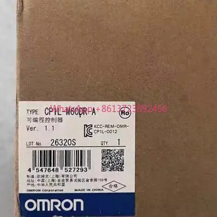 Omron CP1L-M60DR-A New Original Stock Available
Omron CP1L-M60DR-A New Original Stock Available
