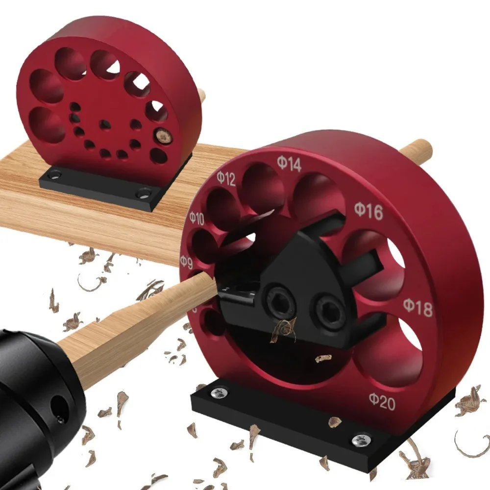 Durable Metal Dowel Maker Jig Adjustable 8-Holes Round Rod Tool Auxiliary Tool 8mm-20mm Woodworking Tools
Durable Metal Dowel Maker Jig Adjustable 8-Holes Round Rod Tool Auxiliary Tool 8mm-20mm Woodworking Tools