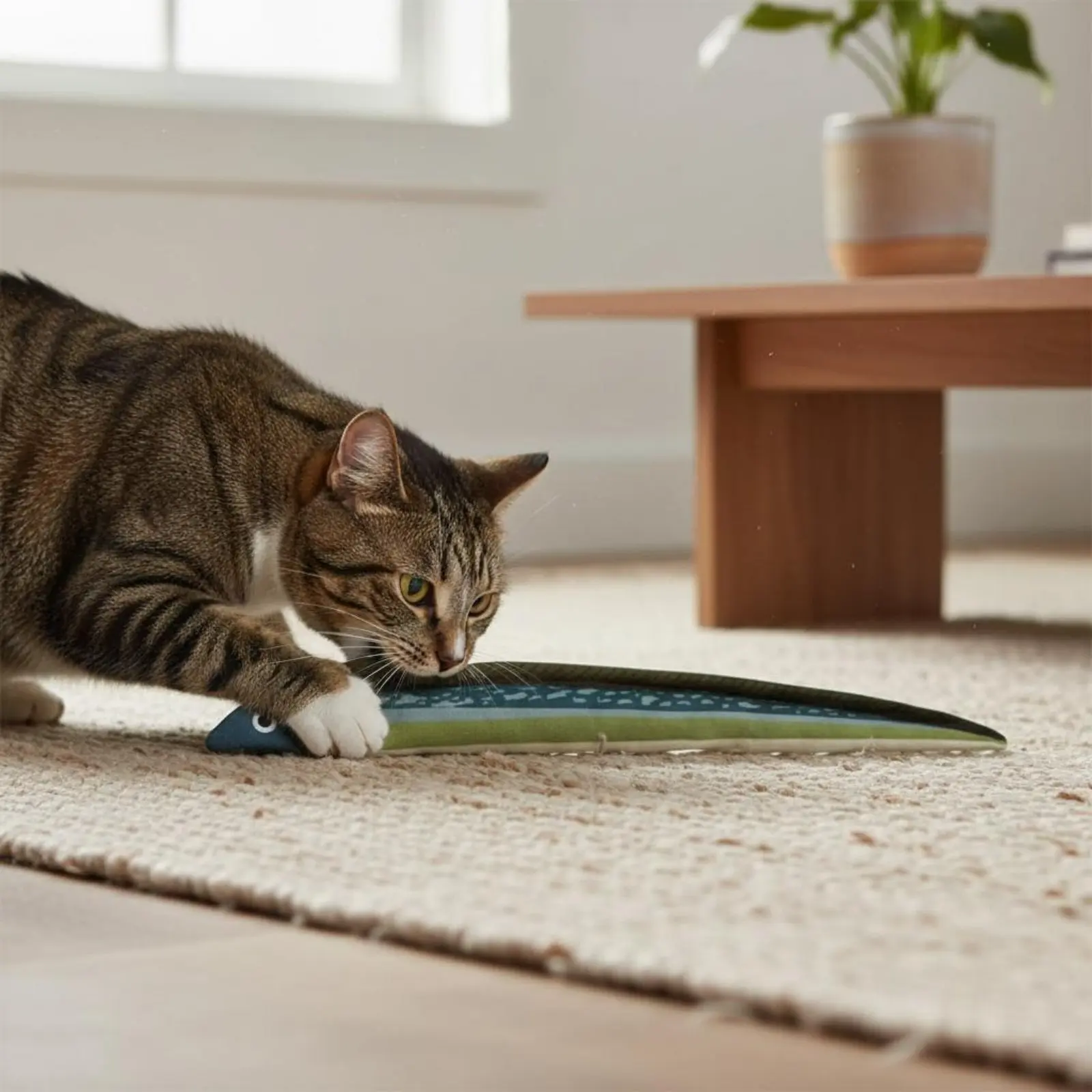 Catnip Aquatic Creature Toy Encourages Solo Play Catnip Filled Aquatic Creature Soft Eel Toy Long-Lasting Safe Material
Catnip Aquatic Creature Toy Encourages Solo Play Catnip Filled Aquatic Creature Soft Eel Toy Long-Lasting Safe Material