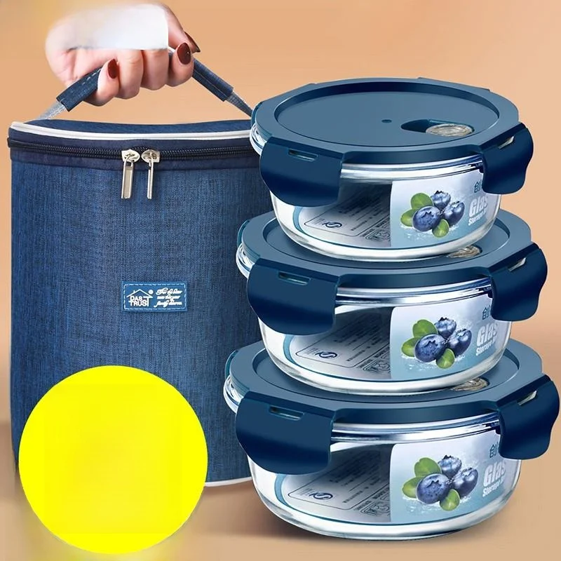 Portable Glass Lunch Box Large Capaci Insulated Microwave Se Food Container with Lid for Office Workers And Students
Portable Glass Lunch Box Large Capaci Insulated Microwave Se Food Container with Lid for Office Workers And Students