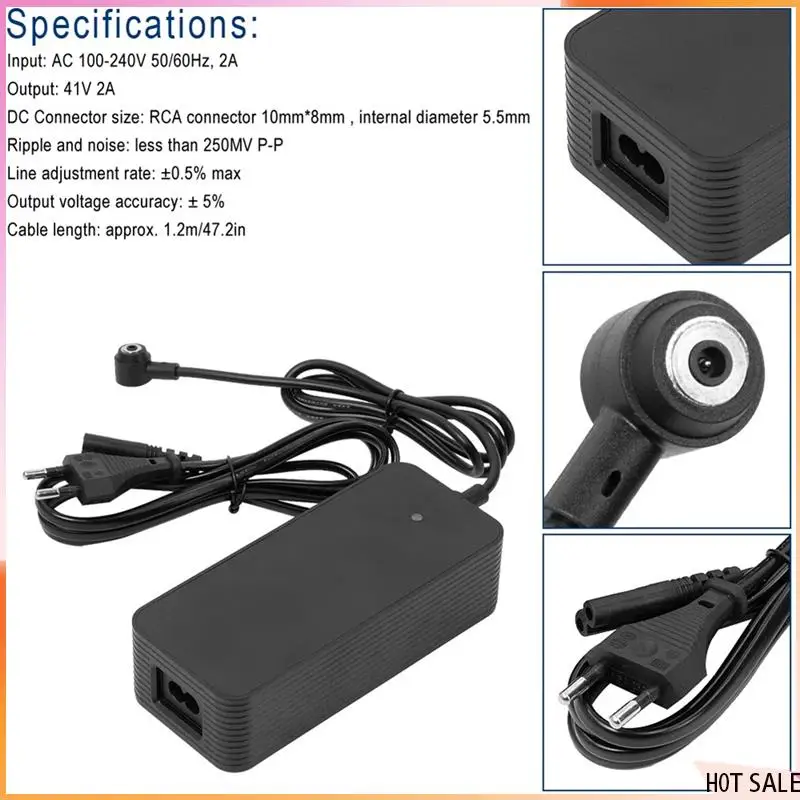 B72A 42V 2A Scooter Charger Battery Charger Adapters For Xiaomi 4/ Electric Scooter 4Pro Electric Scooter Replacement Parts EU P
B72A 42V 2A Scooter Charger Battery Charger Adapters For Xiaomi 4/ Electric Scooter 4Pro Electric Scooter Replacement Parts EU P